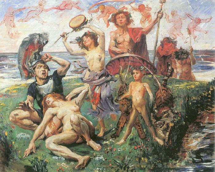 Lovis Corinth Ariadne auf Naxos Sweden oil painting art